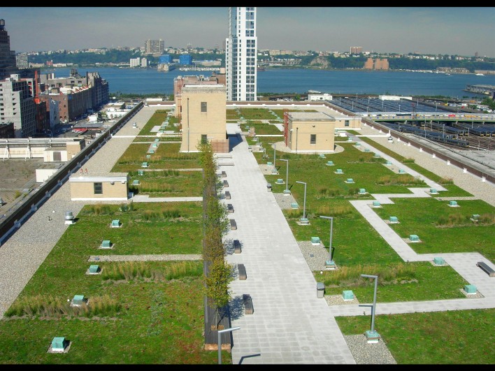 USPS Morgan Processing and Distribution Center Green Roof