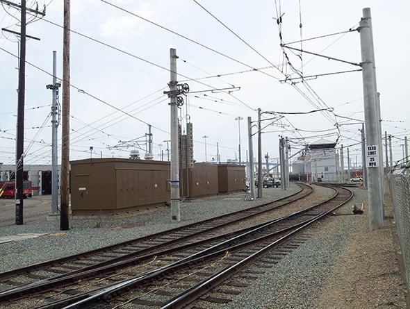 AECOM Civil Construction specialty contractor SCCI Electric performed the Traction Power Substations Installation project along the Metropolitan Transit System (MTS) Trolley Orange and Blue lines.
