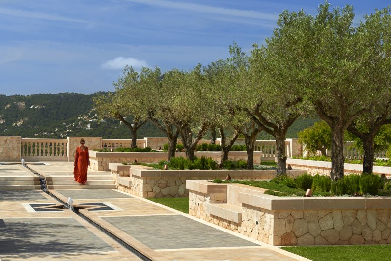 Park Hyatt Mallorca sunken garden