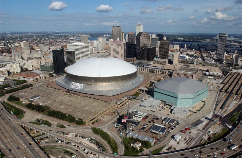 Mercedes-Benz Superdome Renovations, Photo by Phillip Gould
