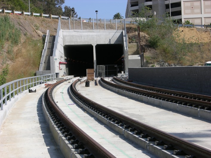 MISSION VALLEY CENTER TROLLEY STATION