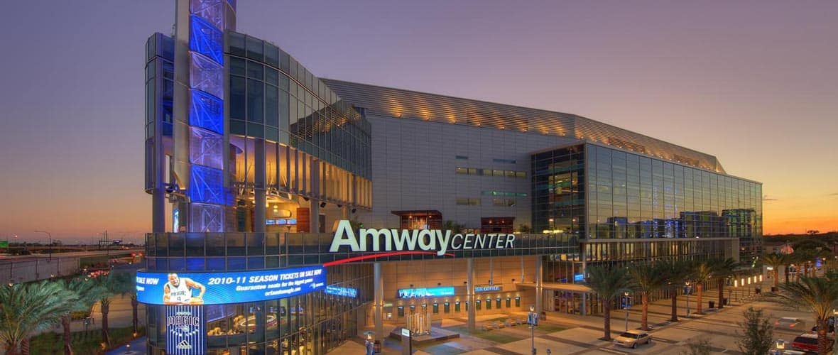 Amway Center in downtown Orlando, Florida