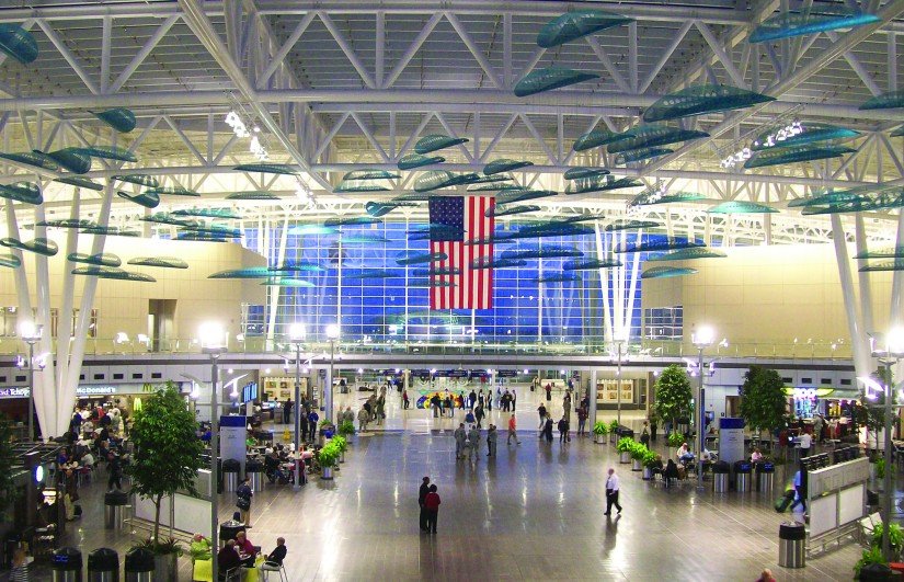 The Col. H. Weir Cook Terminal at Indianapolis International Airport