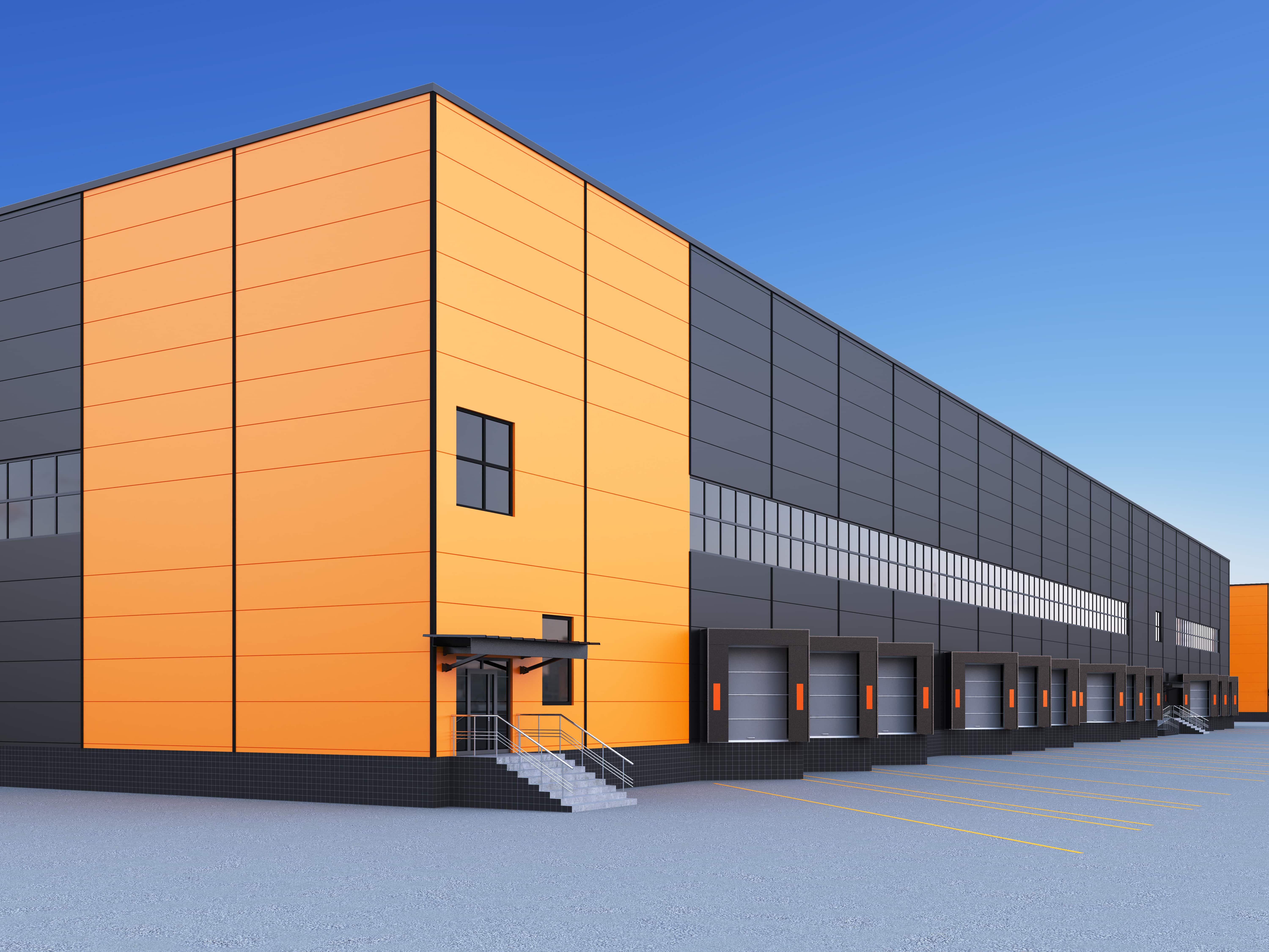 exterior of a commercial warehouse Without Limits
