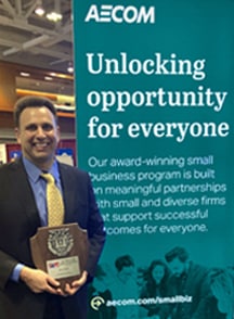 Shawn Ralston wins 2022 SAME Small Business Award