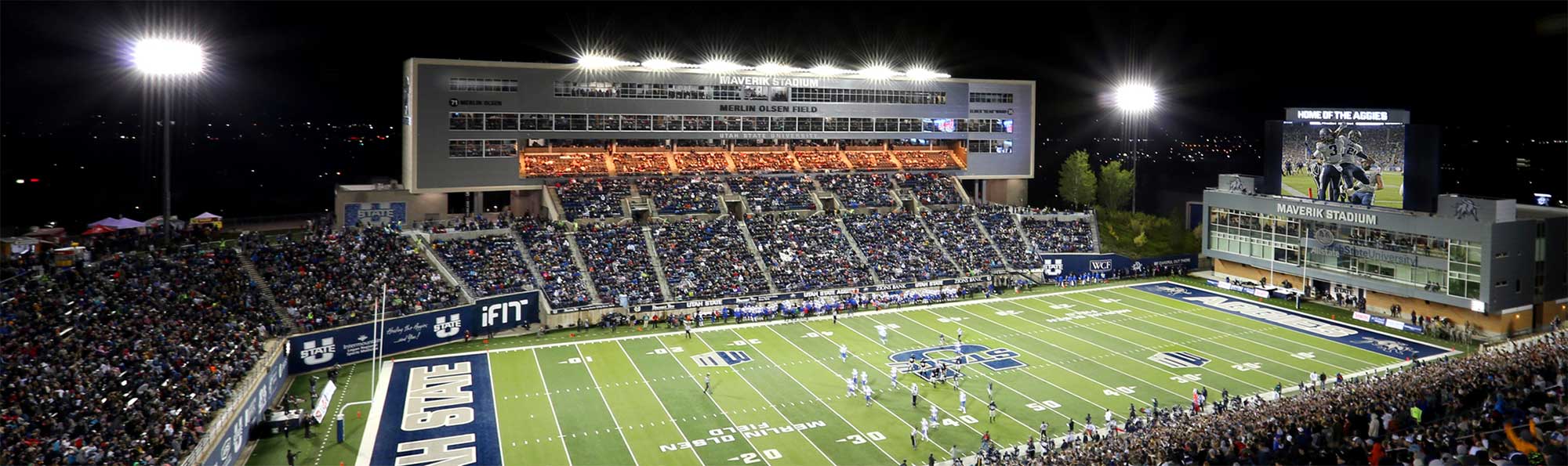 Utah State University, Maverik Stadium West Side Renovation