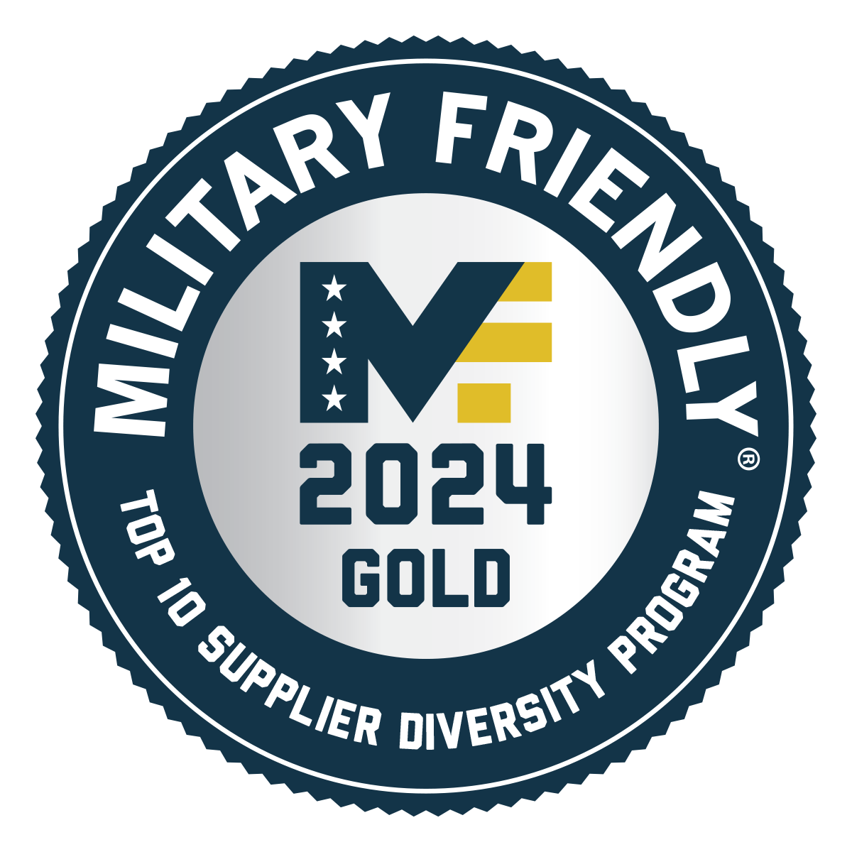 2024 Top 10 Military Friendly Supplier Diversity